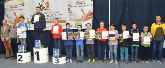 Zwycięzcy Mistrzostw Polski Juniorów Młodszych C12 2015