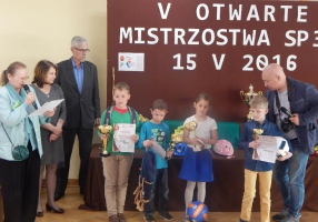 Zwycięzcy V Otwartych Mistrzostw SP321 dla dzieci urodzonych w roku 2008 i młodszych